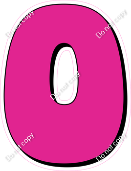 HP 30" Individuals - Flat Hot Pink