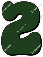 HP 30" Individuals - Flat Hunter Green 2