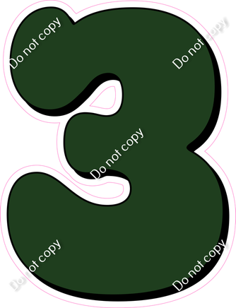 HP 30" Individuals - Flat Hunter Green 3