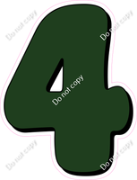 HP 30" Individuals - Flat Hunter Green 4