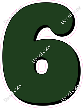 HP 30" Individuals - Flat Hunter Green 6