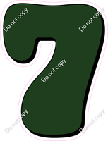 HP 30" Individuals - Flat Hunter Green 7