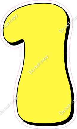 HP 30" Individuals - Flat Lemon 1