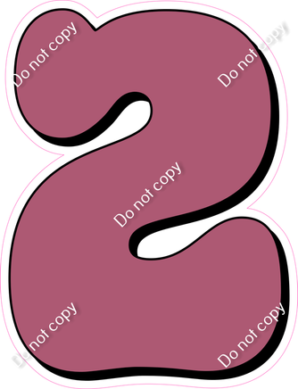 HP 30" Individuals - Flat Mauve 2