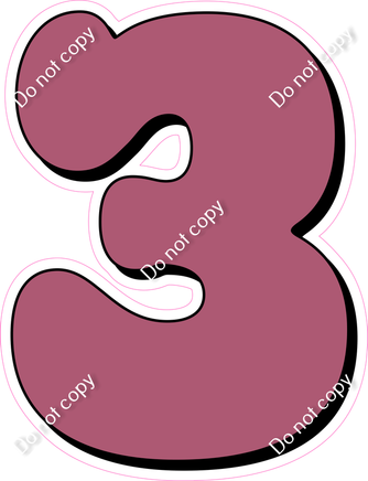 HP 30" Individuals - Flat Mauve 3