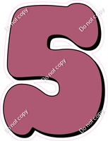 HP 30" Individuals - Flat Mauve 5