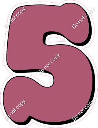 HP 30" Individuals - Flat Mauve 5