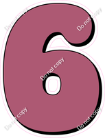 HP 30" Individuals - Flat Mauve 6