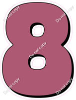 HP 30" Individuals - Flat Mauve 8