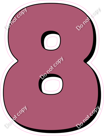 HP 30" Individuals - Flat Mauve 8