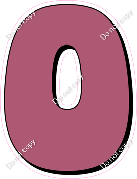 HP 30" Individuals - Flat Mauve