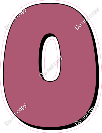 HP 30" Individuals - Flat Mauve