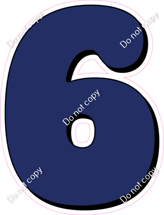 HP 30" Individuals - Flat Navy Blue 6