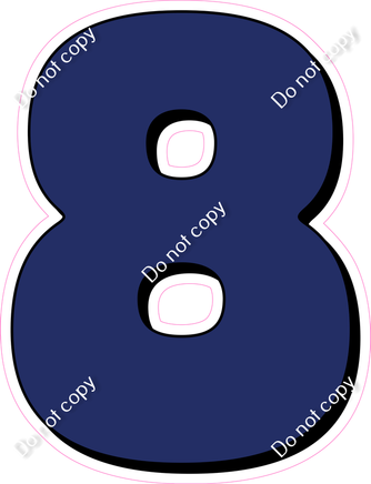 HP 30" Individuals - Flat Navy Blue 8