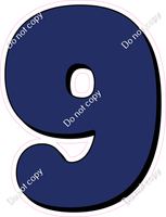 HP 30" Individuals - Flat Navy Blue 9