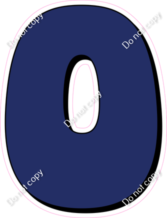 HP 30" Individuals - Flat Navy Blue