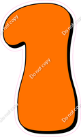 HP 30" Individuals - Flat Orange 1