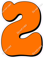 HP 30" Individuals - Flat Orange 2