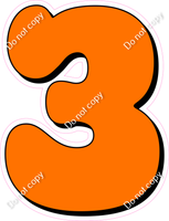 HP 30" Individuals - Flat Orange 3