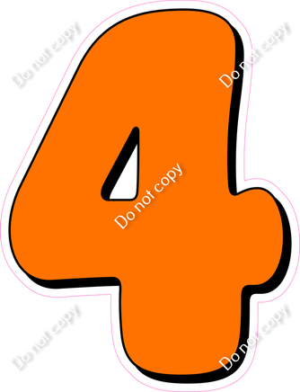 HP 30" Individuals - Flat Orange 4