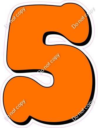 HP 30" Individuals - Flat Orange 5