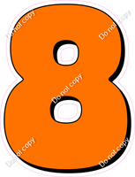 HP 30" Individuals - Flat Orange 8