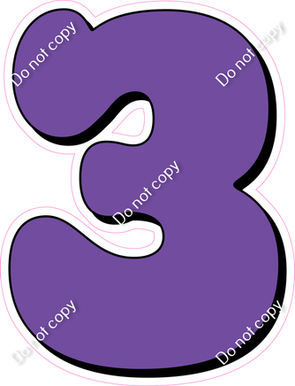 HP 30" Individuals - Flat Purple 3