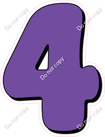 HP 30" Individuals - Flat Purple 4