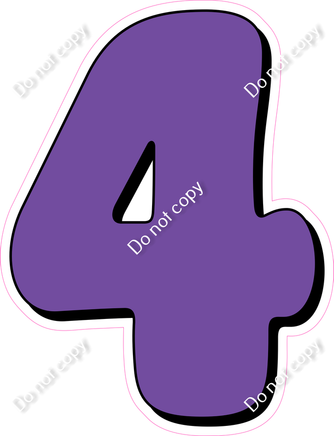 HP 30" Individuals - Flat Purple 4