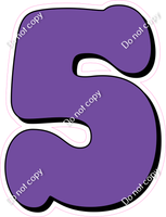 HP 30" Individuals - Flat Purple 5
