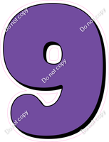 HP 30" Individuals - Flat Purple 9