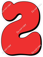 HP 30" Individuals - Flat Red 2