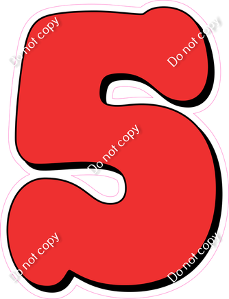 HP 30" Individuals - Flat Red 5
