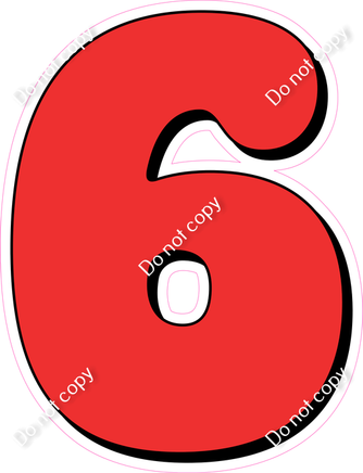 HP 30" Individuals - Flat Red 6