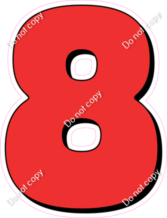 HP 30" Individuals - Flat Red 8