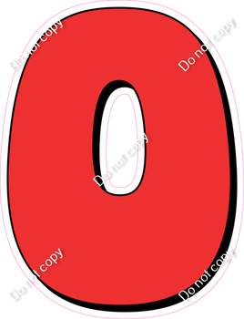 HP 30" Individuals - Flat Red