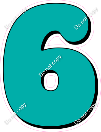 HP 30" Individuals - Flat Teal 6