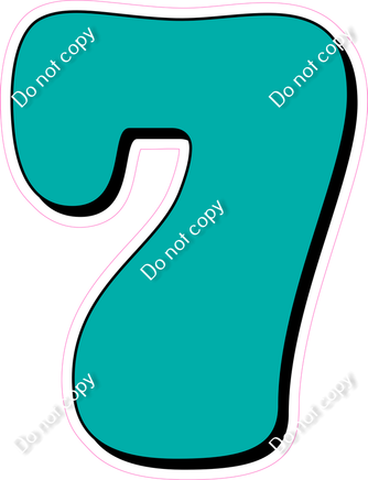 HP 30" Individuals - Flat Teal 7