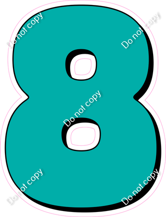 HP 30" Individuals - Flat Teal 8