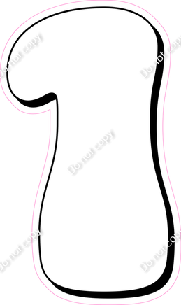 HP 30" Individuals - Flat White 1