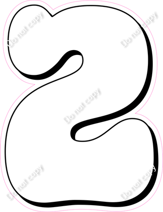 HP 30" Individuals - Flat White 2