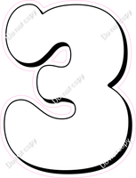 HP 30" Individuals - Flat White 3