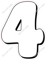 HP 30" Individuals - Flat White 4