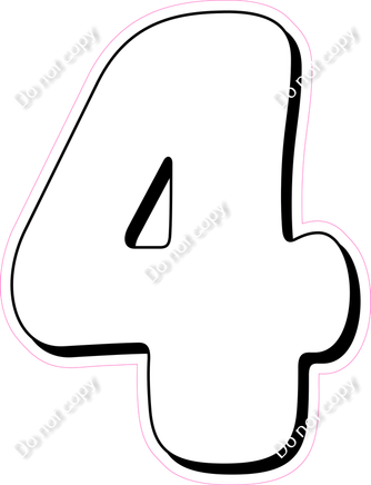 HP 30" Individuals - Flat White 4