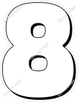 HP 30" Individuals - Flat White 8