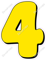 HP 30" Individuals - Flat Yellow 4