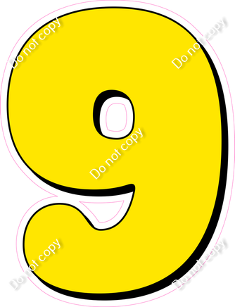 HP 30" Individuals - Flat Yellow 9