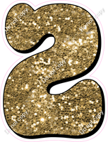 HP 30" Individuals - Gold Sparkle 2