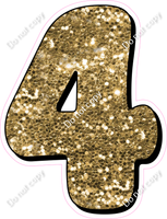 HP 30" Individuals - Gold Sparkle 4