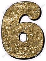 HP 30" Individuals - Gold Sparkle 6